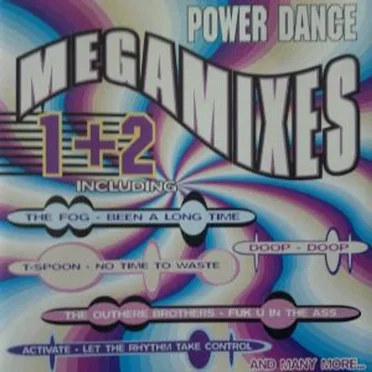 Power Dance Megamixes 1 2 by Various Artists - album cover