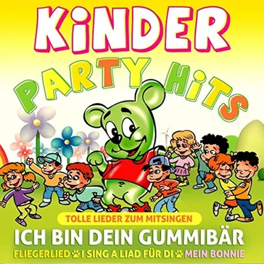 Kinderpartyhits - Ich bin dein Gummibär - Tolle Lieder zum Mitsingen by Various Artists - album cover