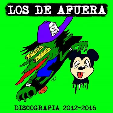 Discografía 2012-2016 by Los de Afuera - album cover