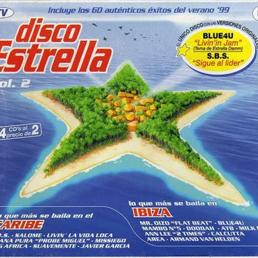 Disco estrella, Vol.2: Incluye los 60 auténticos éxitos del verano ’99 by Various Artists - album cover