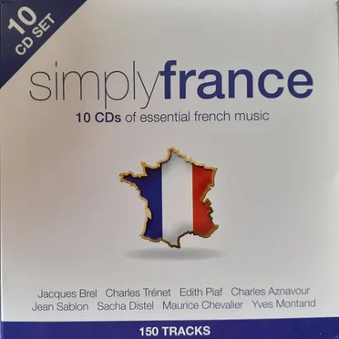 Simply France by Various Artists - album cover