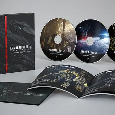 ARMORED CORE VI FIRES OF RUBICON ORIGINAL SOUNDTRACK by Various Artists - album cover