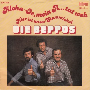 Aloha-Oe, mein A... tut weh by Die Beppos - album cover