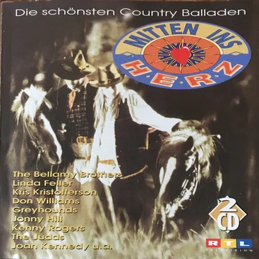 Mitten Ins Herz - Die schönsten Country Balladen by Various Artists - album cover