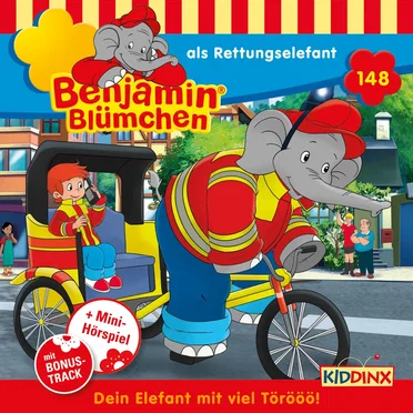 Benjamin Blümchen, Folge 148: ... als Rettungselefant by Benjamin Blümchen - album cover
