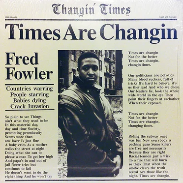 Times Are Changin’ by Fred Fowler - album cover