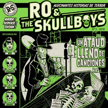Un ataúd lleno de canciones by Ro & the Skullboys - album cover
