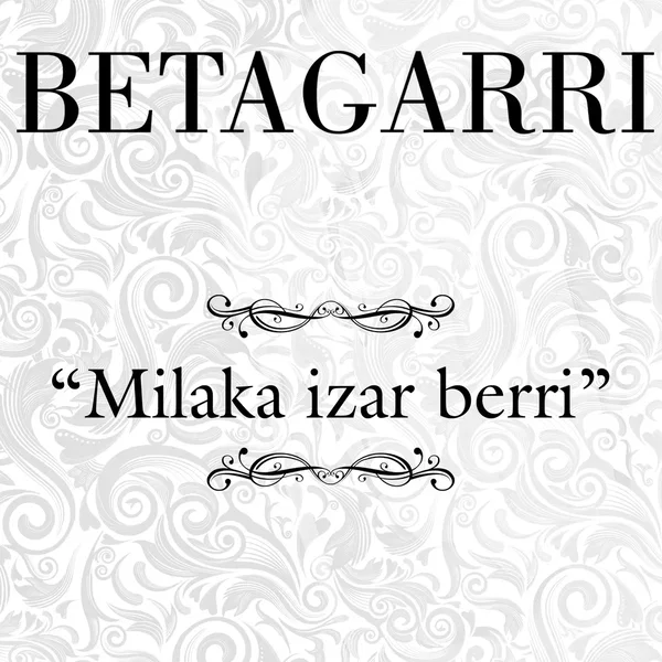 Milaka Izar Berri - Single