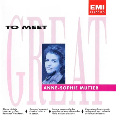 Great to Meet Anne-Sophie Mutter