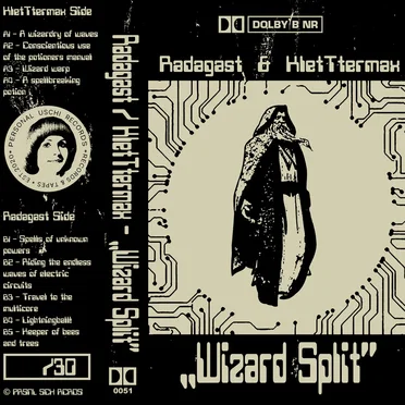 Wizard Split by Radagast - album cover
