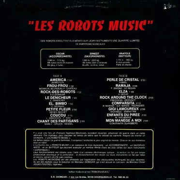 Les Robots Music volume 1