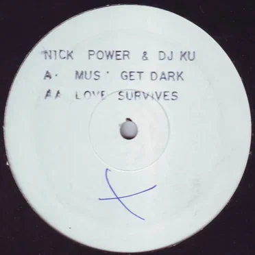 Mus Get Dark / Love Survives by Nick Power - album cover