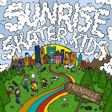 Friendville by Sunrise Skater Kids - album cover