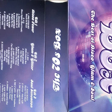 The 70s Box (The Best of Disco, Glam, & Soul) by Various Artists - album cover