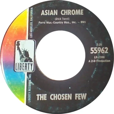 Asian Chrome / The Earth Above The Sky Below by The Chosen Few - album cover