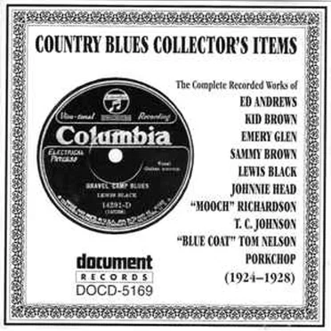 Country Blues Collector's Items (1924-1928) by Various Artists - album cover