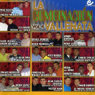La combinación vallenata, vol. 4 by Various Artists - album cover