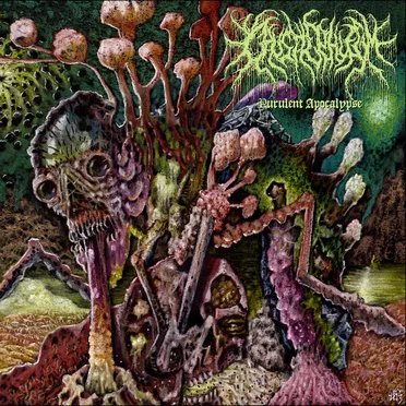 Purulent Apocalypse by Caustic Phlegm - album cover