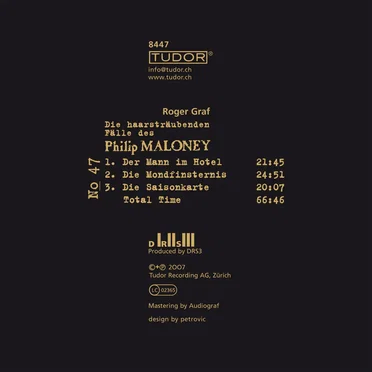 Die haarsträubenden Fälle des Philip Maloney, N° 47 by Roger Graf - album cover