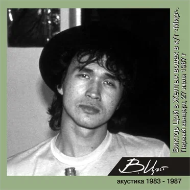 Жёлтые воды. Акустика 1987