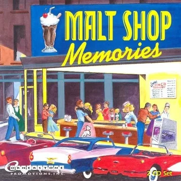 Malt Shop Memories by Various Artists - album cover