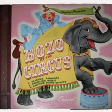 Bozo at the Circus by Pinto Colvig - album cover