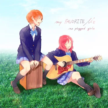 my FAVORITE μ's by no plugged girls - album cover