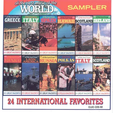 All the Best Music of the World by Various Artists - album cover