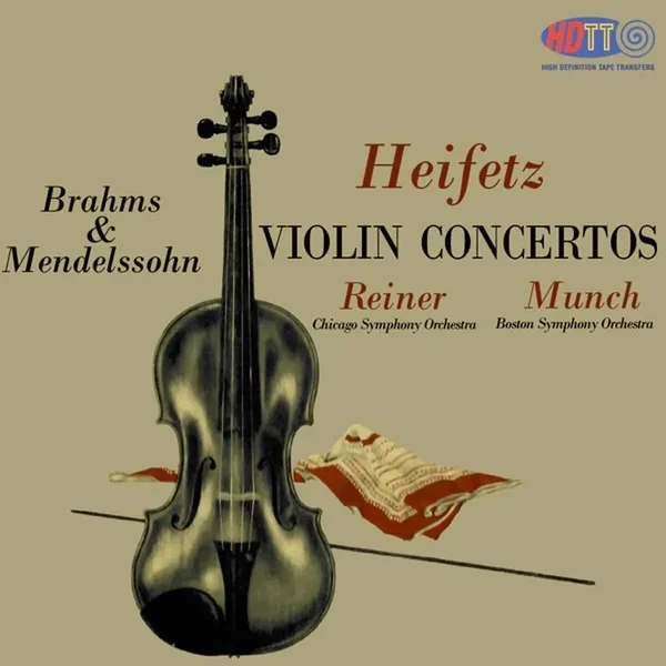 Mendelssohn & Brahms Violin Concerto - Jascha Heifetz
