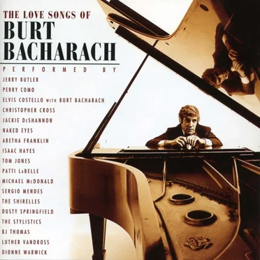 The Love Songs of Burt Bacharach by Various Artists - album cover
