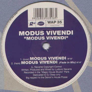 Modus Vivendi by Modus Vivendi - album cover