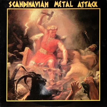 Scandinavian Metal Attack by Various Artists - album cover