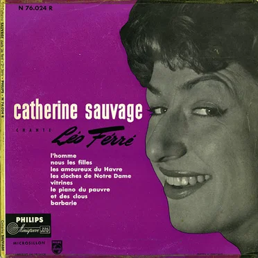 Catherine Sauvage chante Léo Ferré