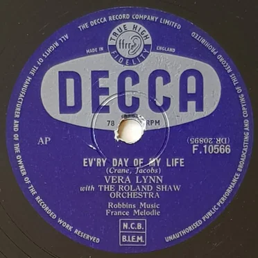 Ev'ry Day of My Life / My Lonely Lover