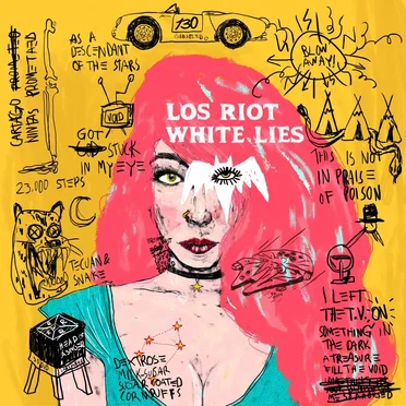White Lies by Los Riot - album cover
