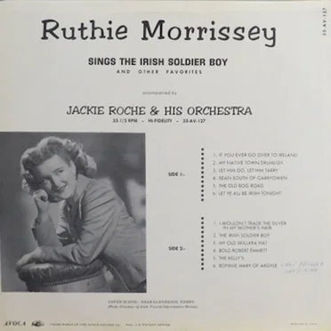 Irish Soldier Boy And Other Songs
