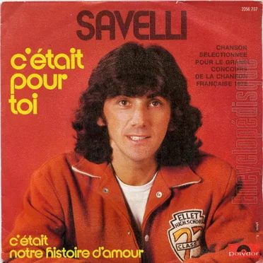 C'était pour toi