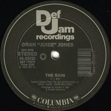 The Rain by Oran “Juice” Jones - album cover