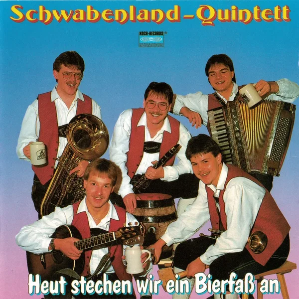 Heut stechen wir ein Bierfaß an