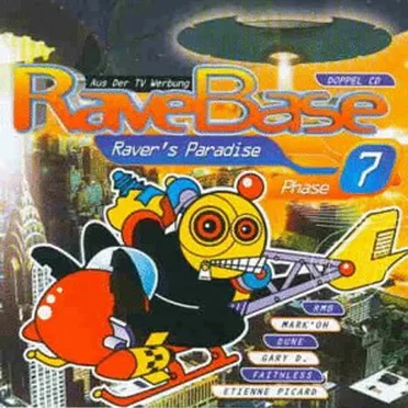 RaveBase: Raver’s Paradise, Phase 7 by Various Artists - album cover
