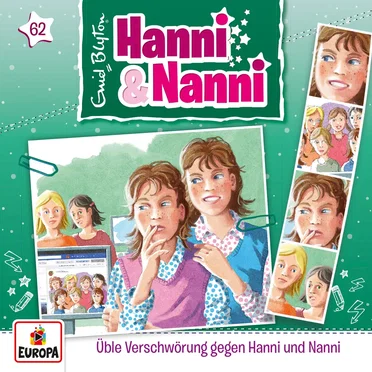 Hanni und Nanni 62: Üble Verschwörung gegen Hanni und Nanni by Enid Blyton - album cover