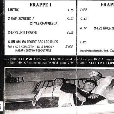 Rap luxueux / Style crapuleux by Unité II Frappe - album cover