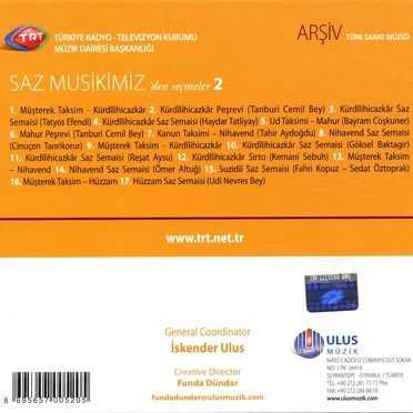 Saz Musikimiz'den Seçmeler 2