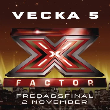 X Factor: Fredagsfinal vecka 5 by Various Artists - album cover
