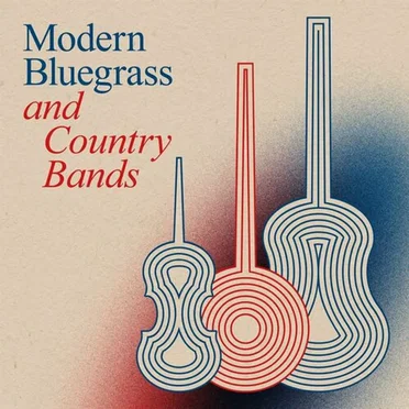 Modern Bluegrass and Country Bands by Various Artists - album cover