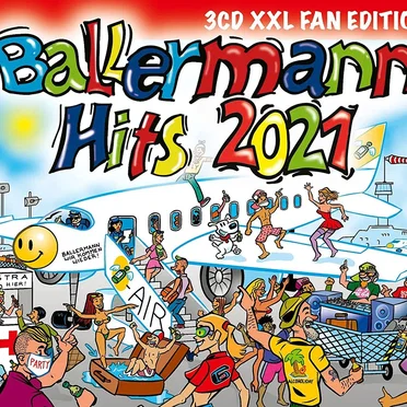 Ballermann Hits 2021 by Various Artists - album cover