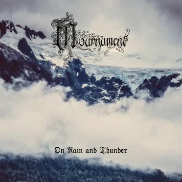 On Rain and Thunder by Mournument - album cover