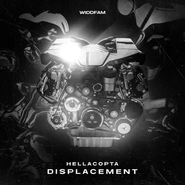 Displacement by Hellacopta - album cover