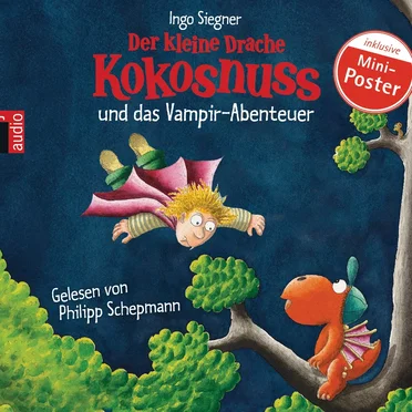 Der kleine Drache Kokosnuss und das Vampir-Abenteuer by Ingo Siegner - album cover