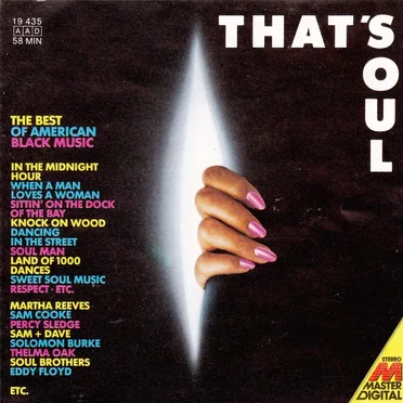 That's Soul: The Best of American Black Music by Various Artists - album cover